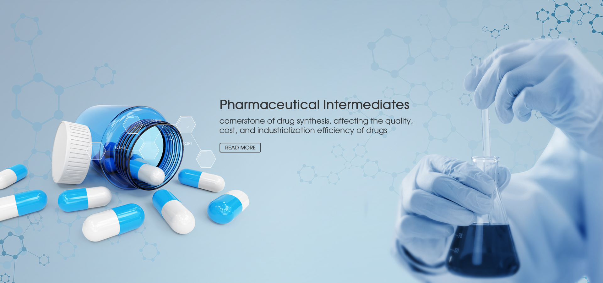 Čína výrobca farmaceutických medziproduktov